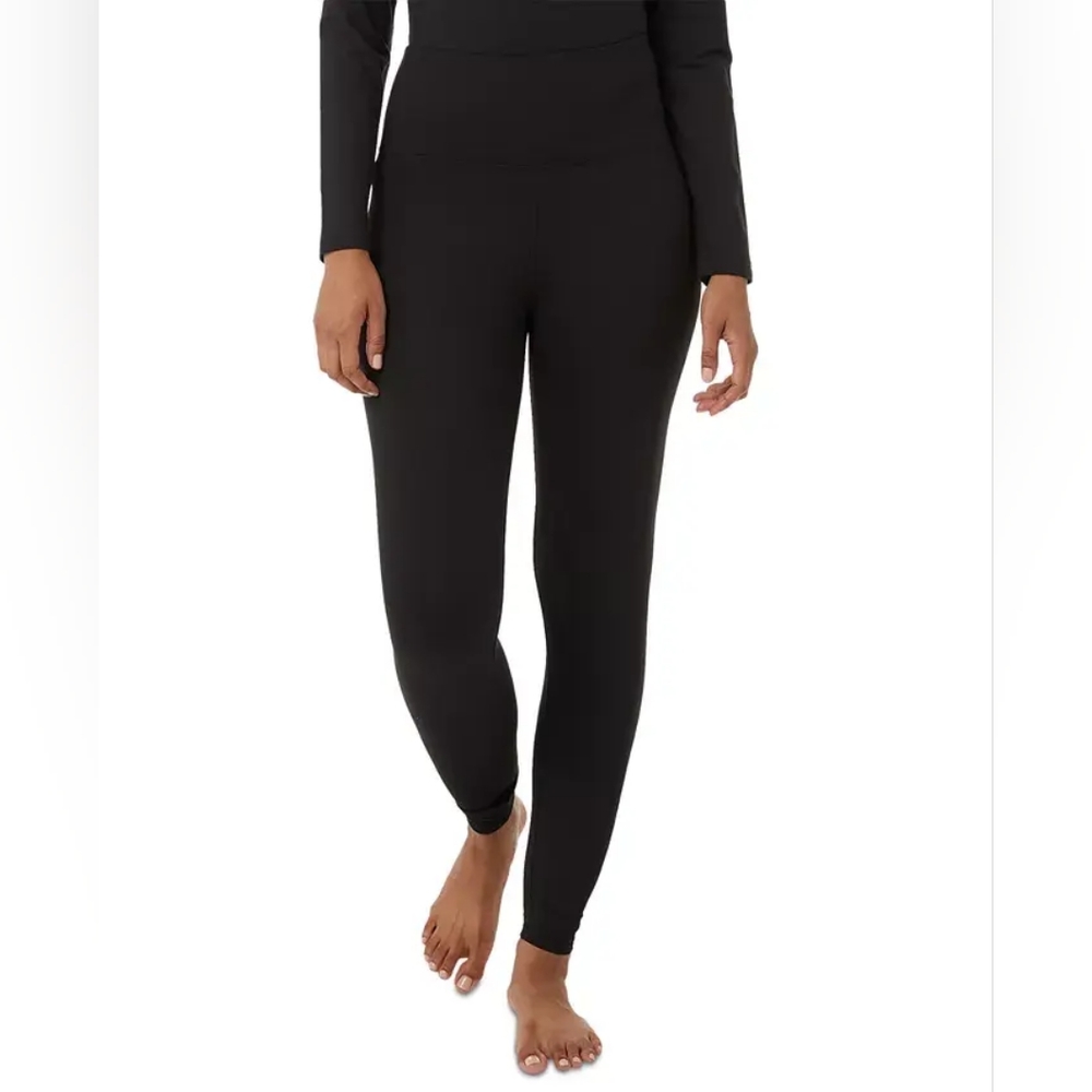 32 Degrees Women's Cozy Heat High Waisted Leggings Black - Picture 5 of 7
